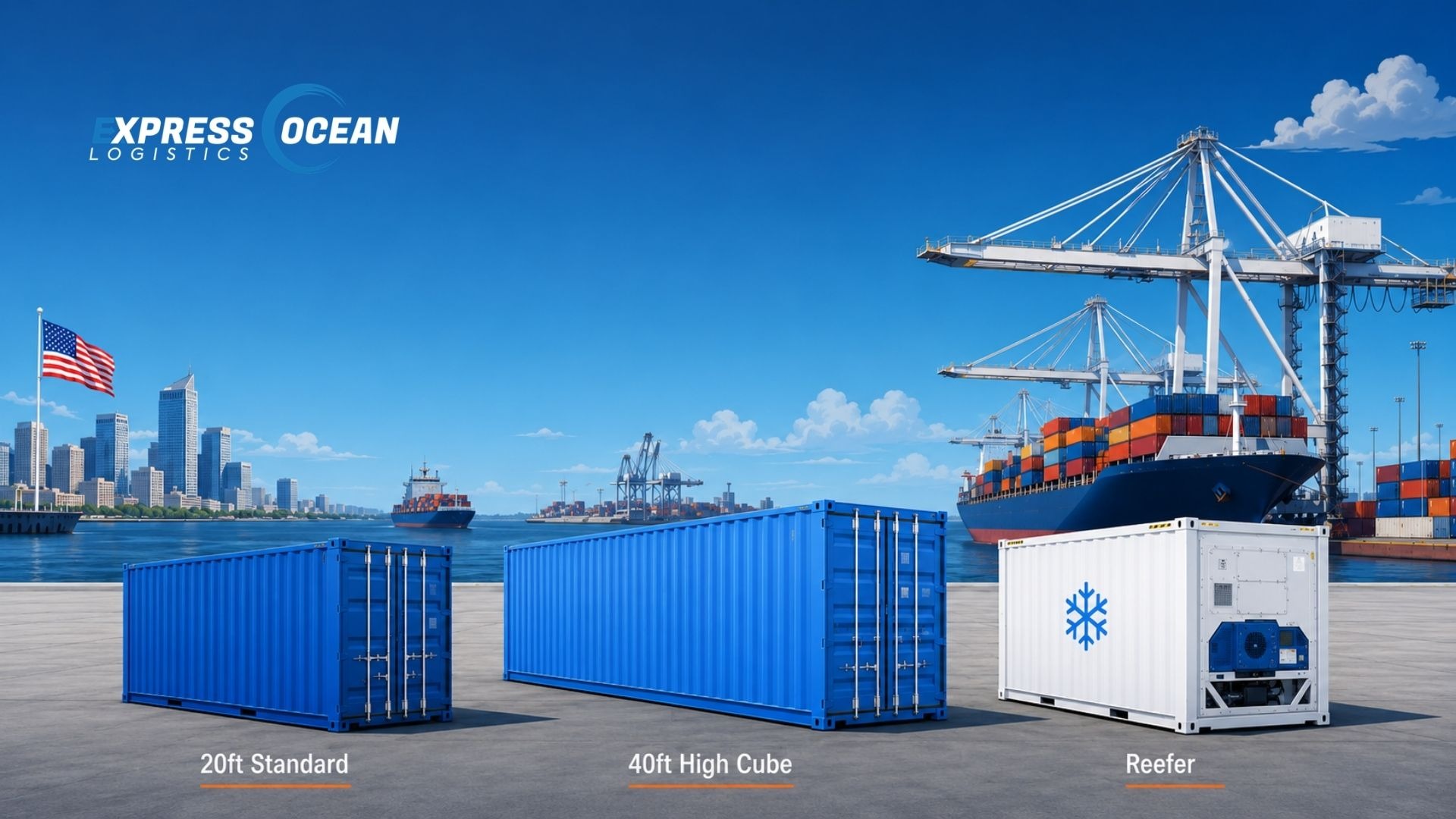 Container Types Explained: 20ft, 40ft and Reefer