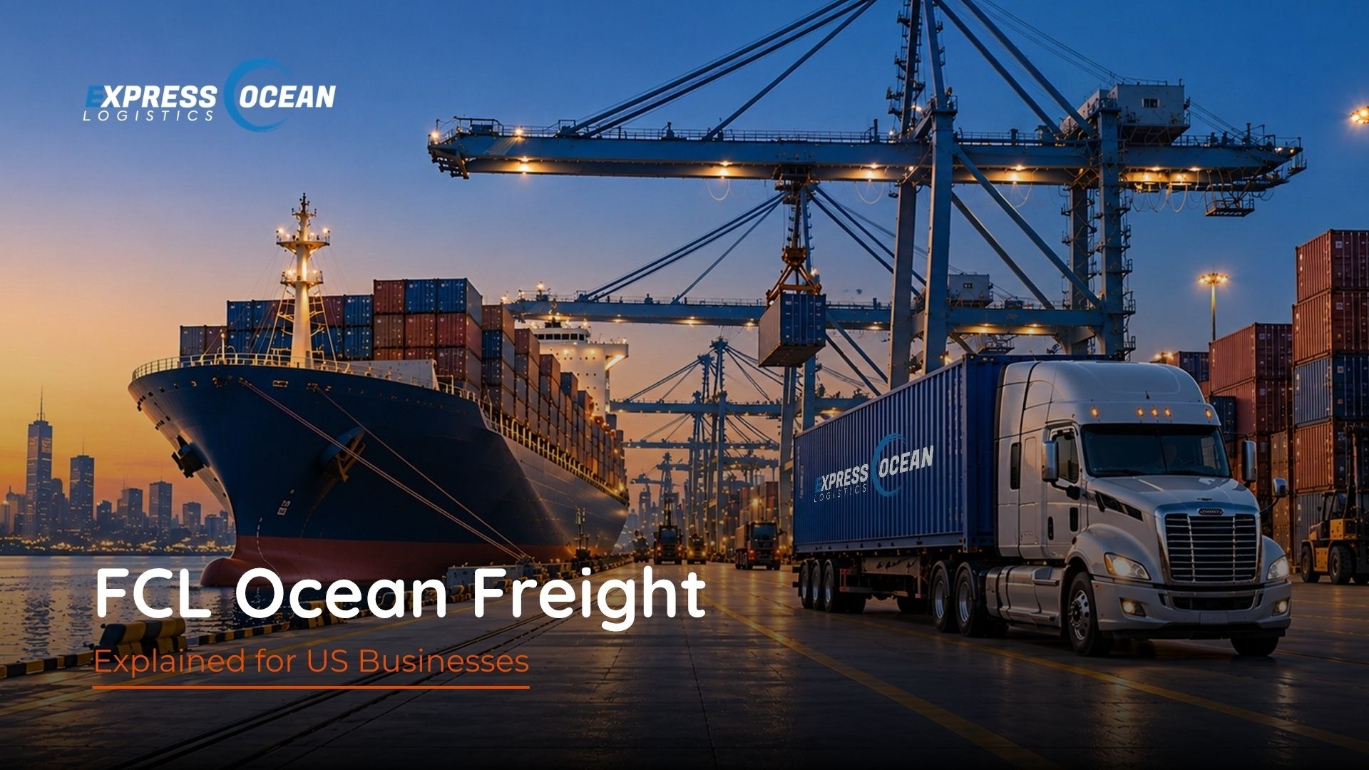 What Is FCL Ocean Freight? How Full Container Load Shipping Works for US Businesses