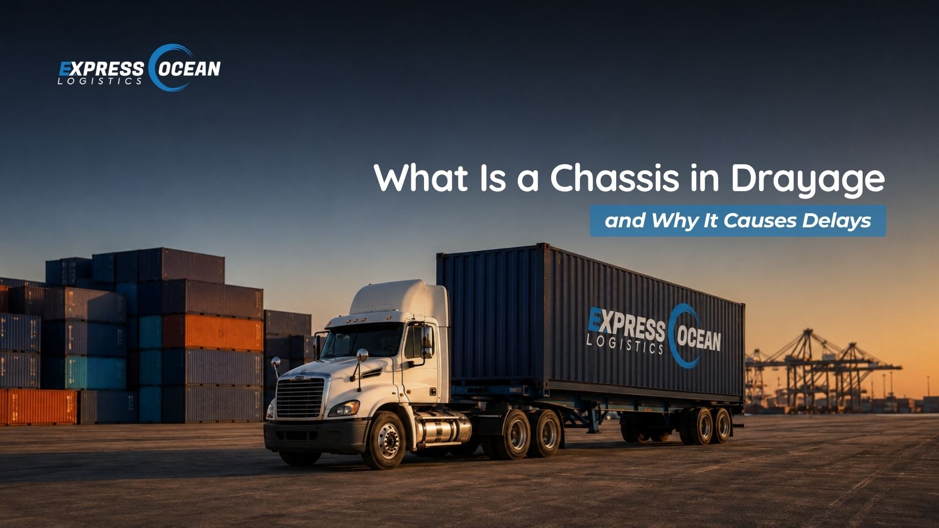 What Is a Chassis in Drayage and Why It Causes Delays